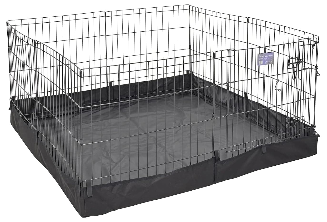 MidWest Homes for Pets Quadratischer Trainingsstift aus Netzstoff Klassisch