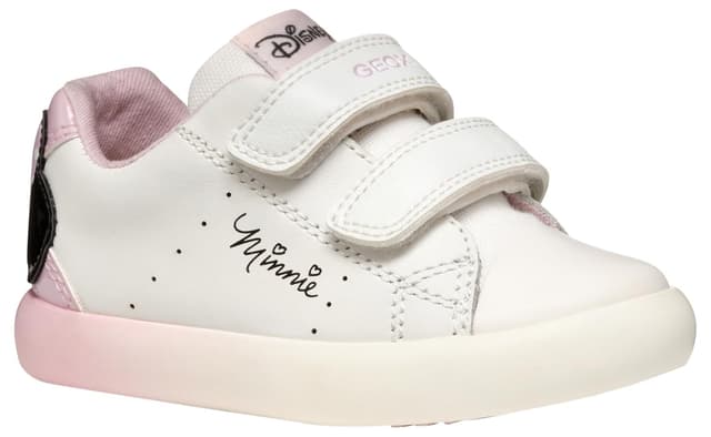 Geox Baby-Mädchen B Gisli Girl D Sneaker 22 EU White Pink