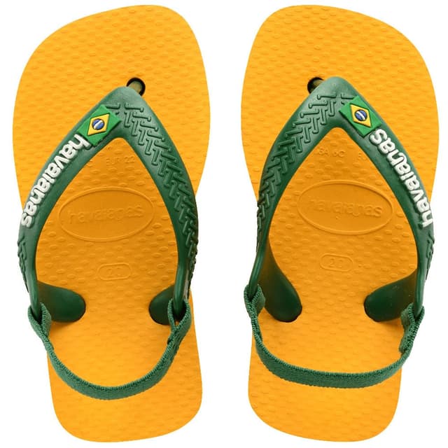 Havaianas Top Zehensandalen Damen Violett Zehensandalen Shoes 19 EU Pop Yellow Amazon