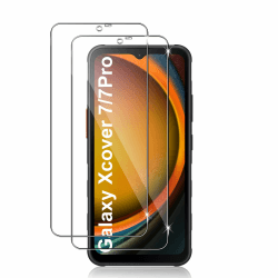 Datree für Samsung Galaxy Xcover 7/7 Pro /Xcover7 Enterprise Edition Panzerglas,2 Stück Gehärtetes Glas Panzerfolie, 9H Härte Schutzglas, Anti-Kratz, Anti-Bläschen Displayschutzfolien XCOVER 7 PRO