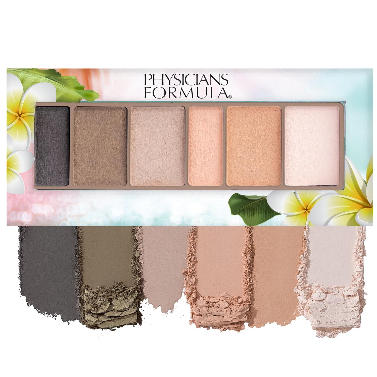 Physicians Formula, Matte Monoi Butter Eyeshadow, Nude Lidschattenpalette mit mattem Finish, mit Monoi Butter, Murumuru Butter, Cupuaçu Butter, Tucuma Butter, Matte Blushed Nude Matte Blushed Nude 1 stück (1er Pack)