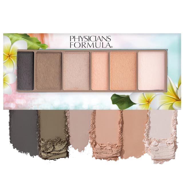 Physicians Formula, Matte Monoi Butter Eyeshadow, Nude Lidschattenpalette mit mattem Finish, mit Monoi Butter, Murumuru Butter, Cupuaçu Butter, Tucuma Butter, Matte Blushed Nude Matte Blushed Nude 1 stück (1er Pack)