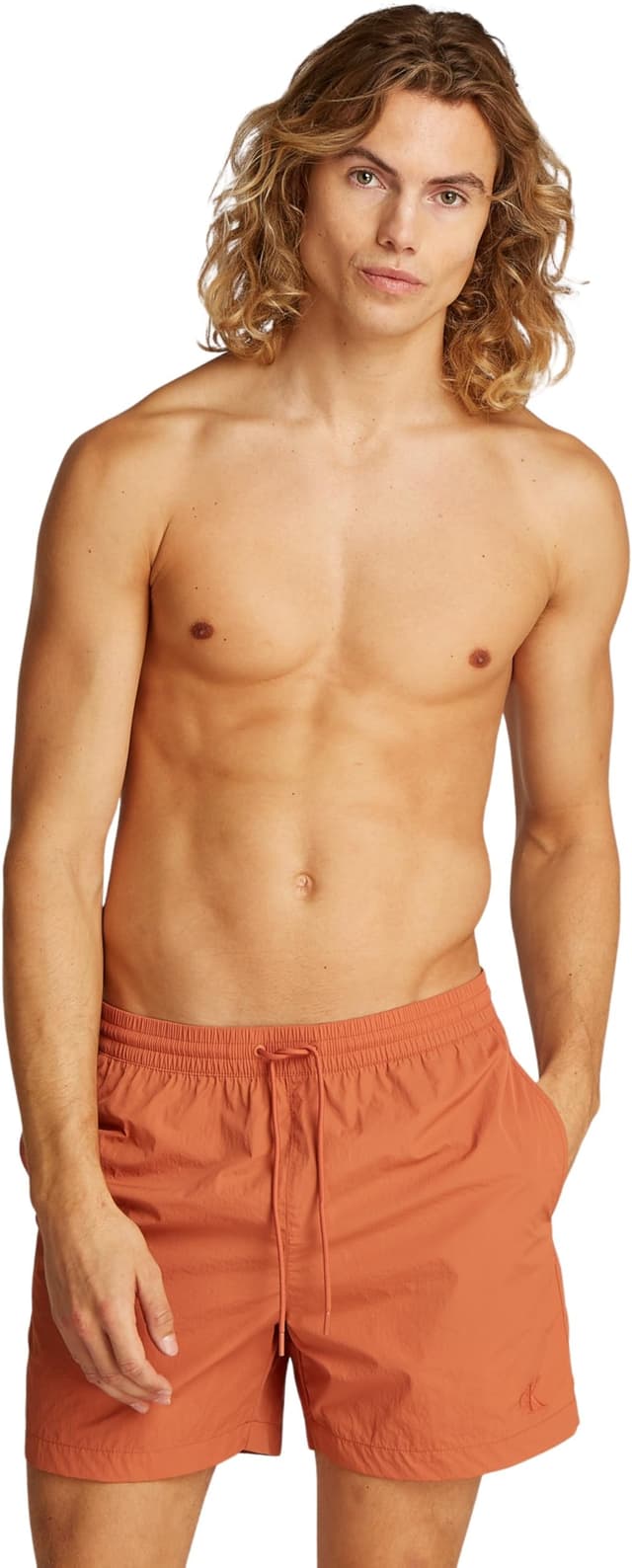 Calvin Klein Herren Badeshorts Medium Drawstring Mittellang