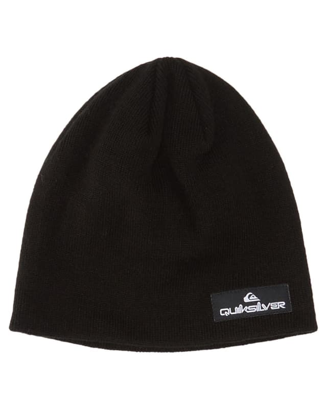 Quiksilver Herren Beanie-Mütze Cushy Einheitsgröße Schwarz