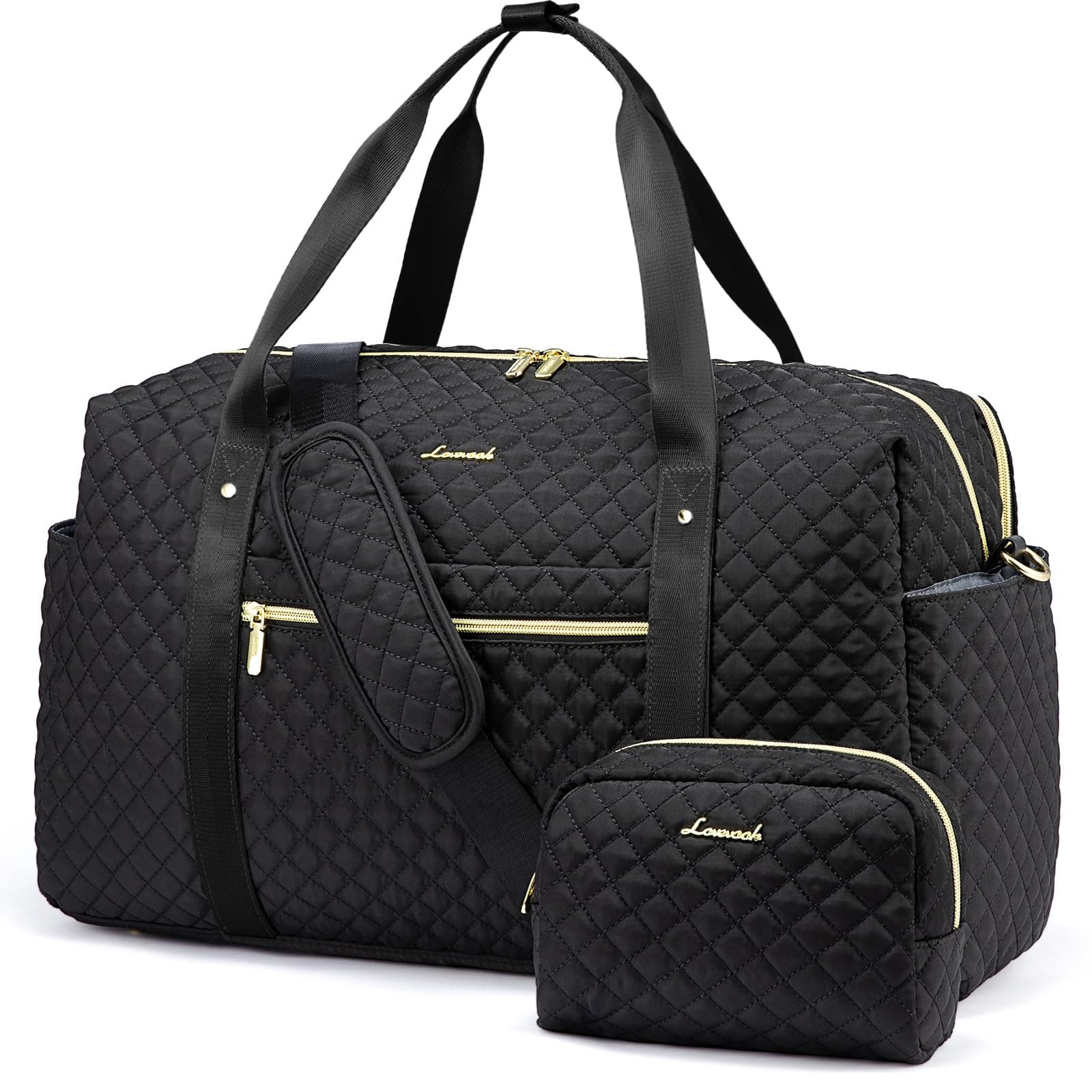 LOVEVOOK Reisetasche Damen Sporttasche Groß mit Laptopfach Weekender Handgepäck Gym Travel Duffle Bag Fitness Tasche Frauen Kliniktasche Krankenhaustasche für Reise Flugzeug Sport Leicht