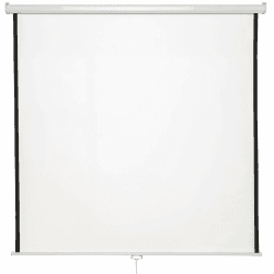 TecTake Projektionsbildschirm 110 Zoll 203 x 203 cm Heimkino Video Projektor 16:9 4:3 HD TV 203x203cm | 110" | No. 402083