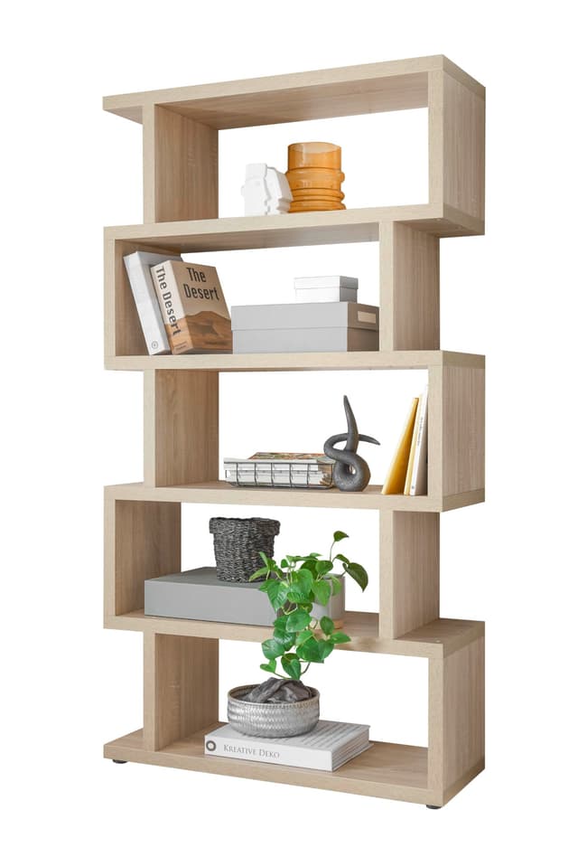 Raumteiler BC 3105 in Eiche Sonoma - Hochwertiges und vielseitig einsetzbares Standregal- 100 x 189 x 38 cm (B/H/T) Eiche Sonoma 100 x 189 x 38 cm (B/H/T)