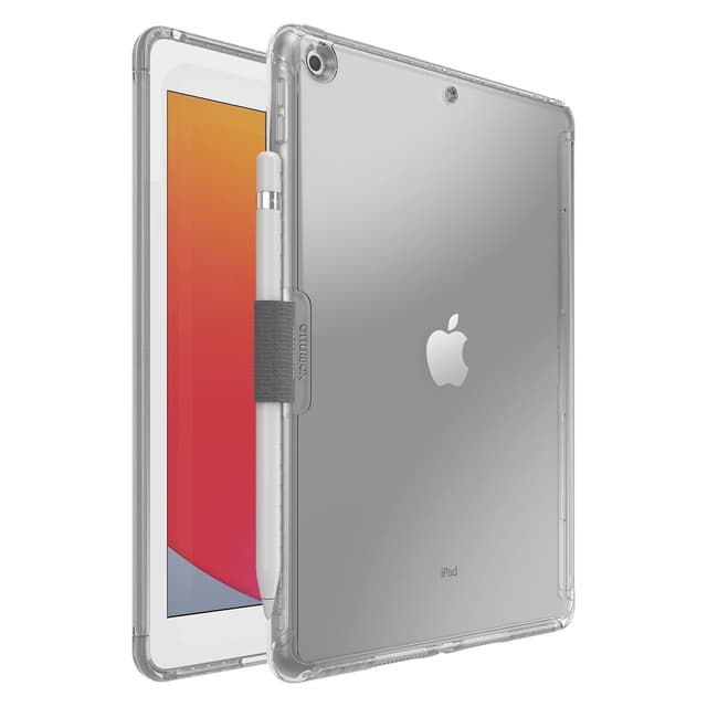 OtterBox Symmetry Clear Hülle für Apple iPad 7th/8th/9th gen, stoßfeste und sturzsichere Schutzhülle, nach Militärstandard getestet, Transparent