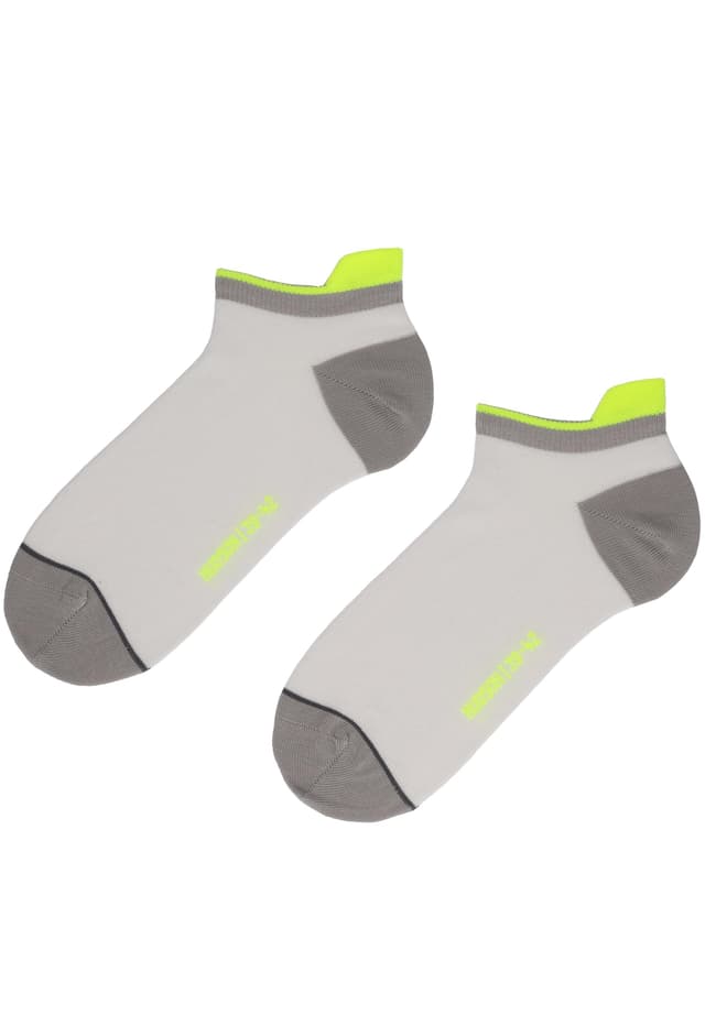 Hudson Herren Sneaker Socken Sporty Lip 43-46 White 0008