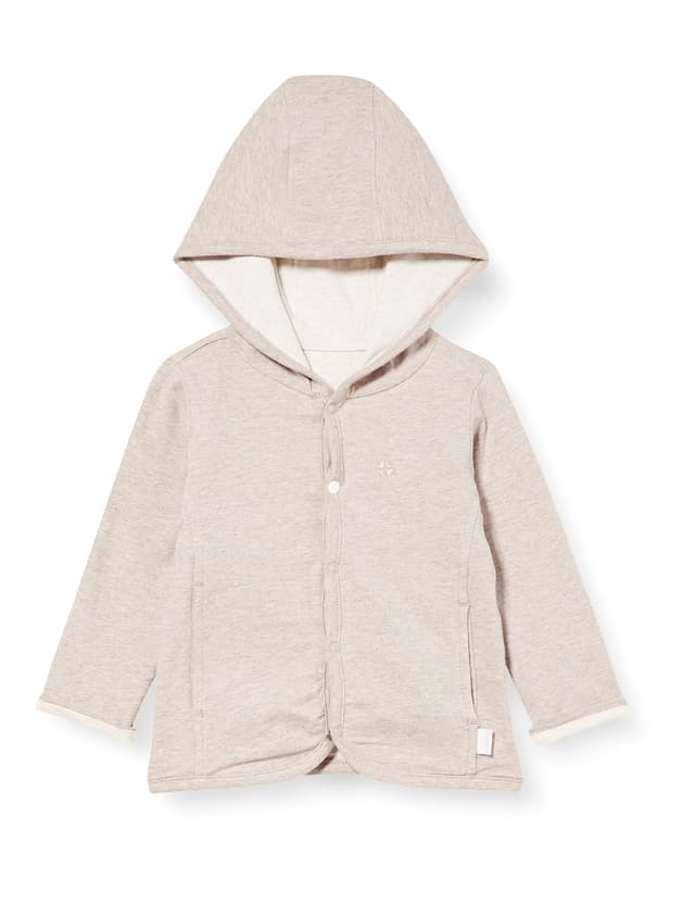 Noppies Baby Unisex Baby U Cardigan REV Bonny Strickjacke, Taupe Melange-P757, 62
