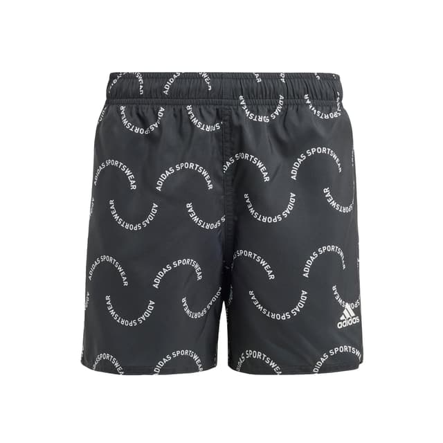 adidas Jungen Sportswear Wave Print Clx Swim Shorts Kids Badeanzug (1er Pack)