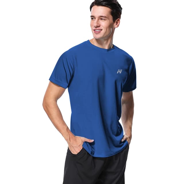 MeetHoo Rashguard Herren Kurzarmshirt/Langarmshirt UV Shirt UPF 50+ Lose Stretch UV-Schutz Longsleeve Schwimmshirt für Surfen Schwimmen Running