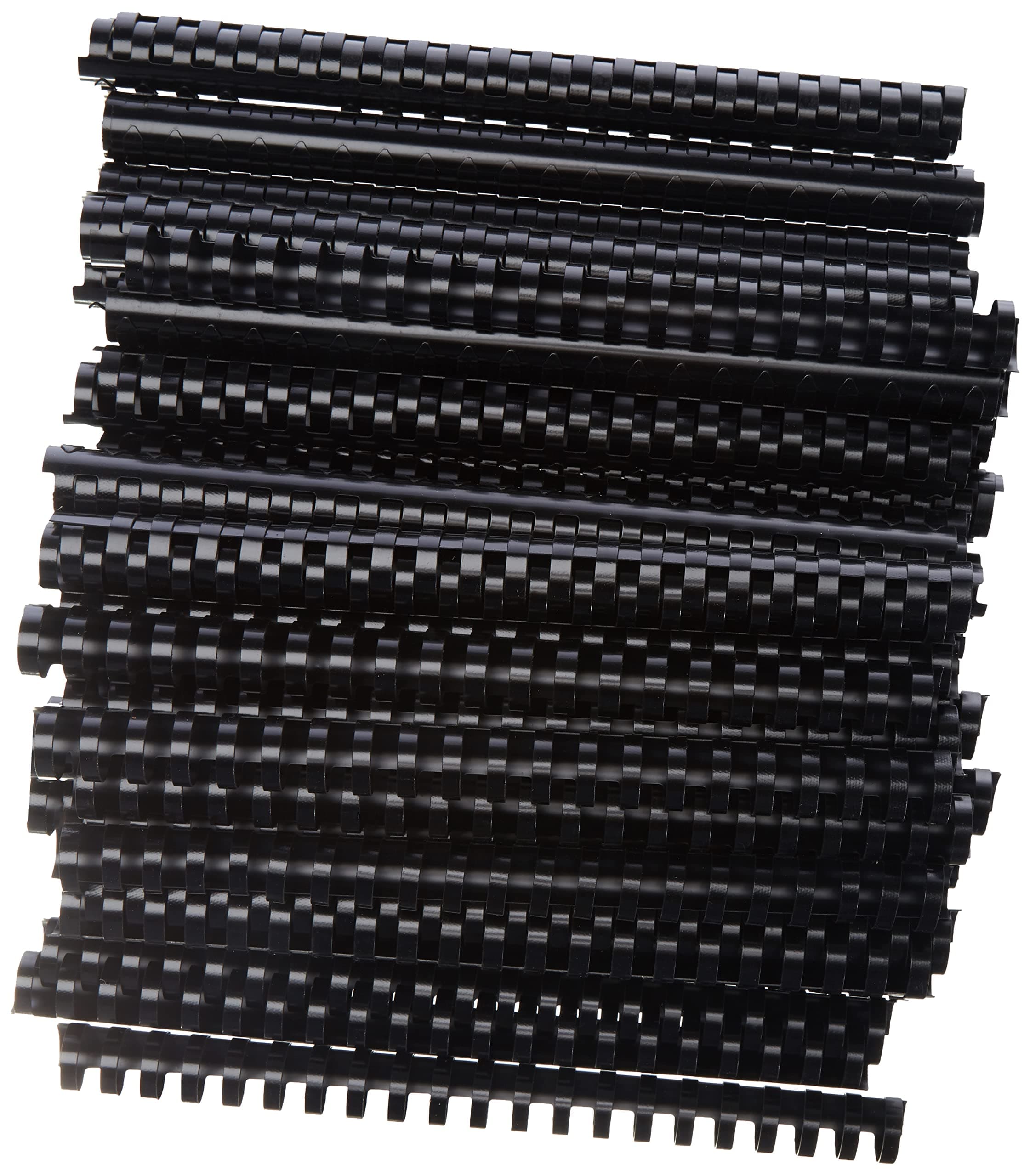 Peach Plastikbinderücken A4 - 22mm - 210 Blatt - 50 Stück - schwarz - PB422-02 22mm / 210 Blatt 50 Stück Schwarz
