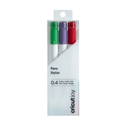 Unbekannt Cricut 2007077 Joy Fine Point Pen Set, Red, Green, Violet, for Red, Green, Violet Tasche Angebot bei HelloDeals