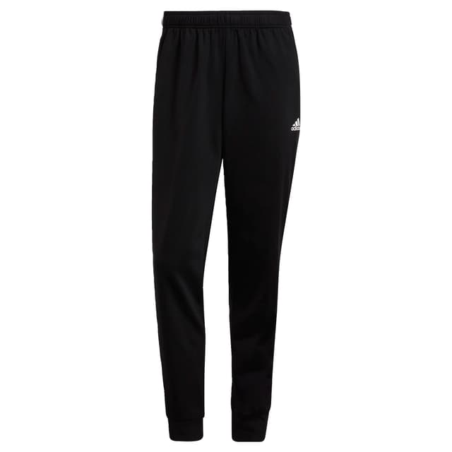 adidas Herren Hose Essentials Warm-up Tapered 3-Stripes Track Pants S Black / White