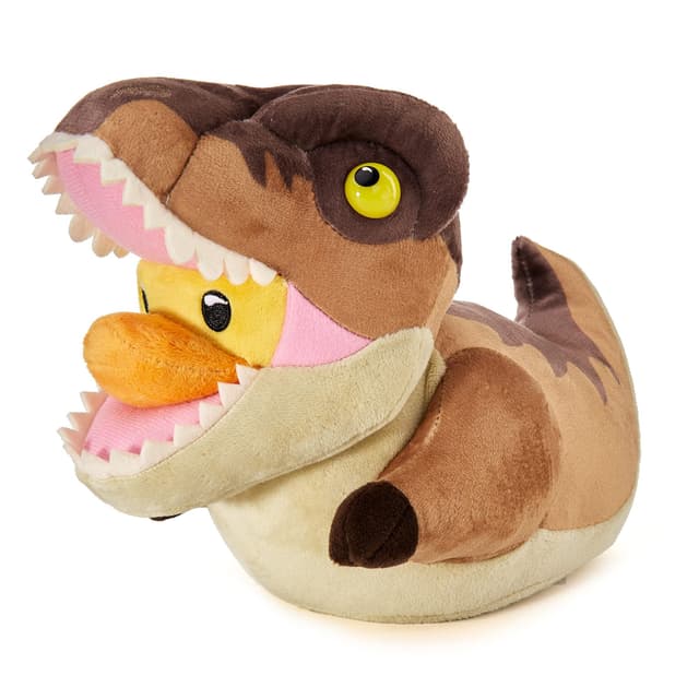 TUBBZ T-Rex Sammler-Gummiente Plüschtier - Offizielles Jurassic Park Fanartikel - Aktion TV & Filme Plüschtier