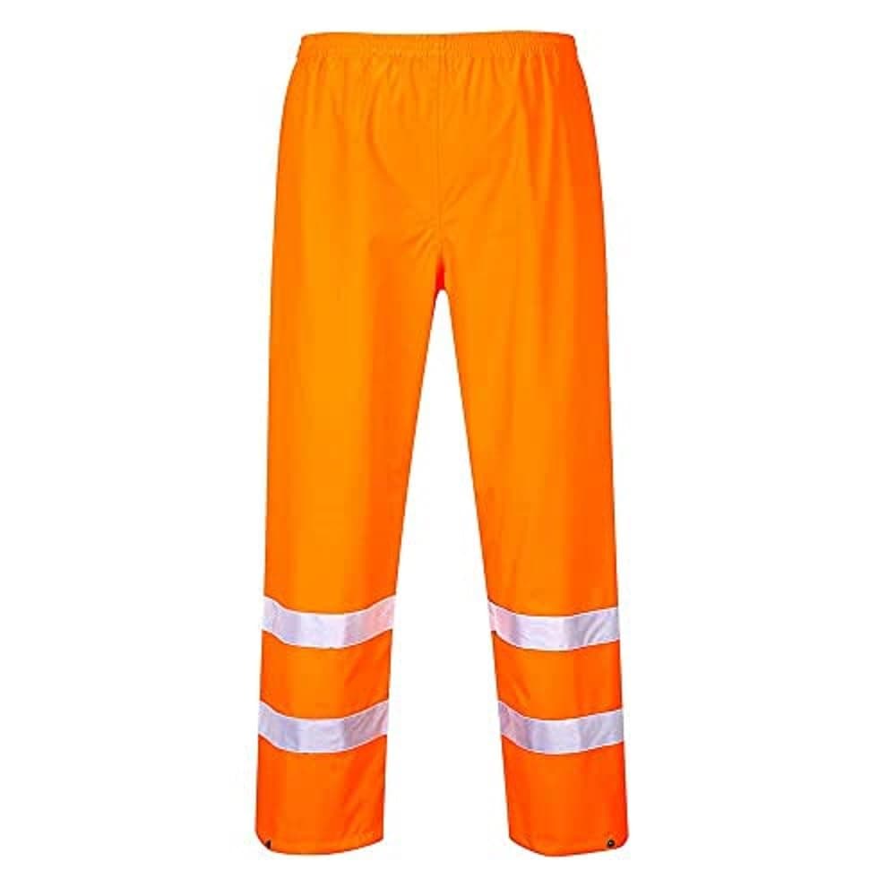 Portwest Warnschutz-Hose Traffic, Größe: L, Farbe: Orange, S480ORRL orange l Cargo