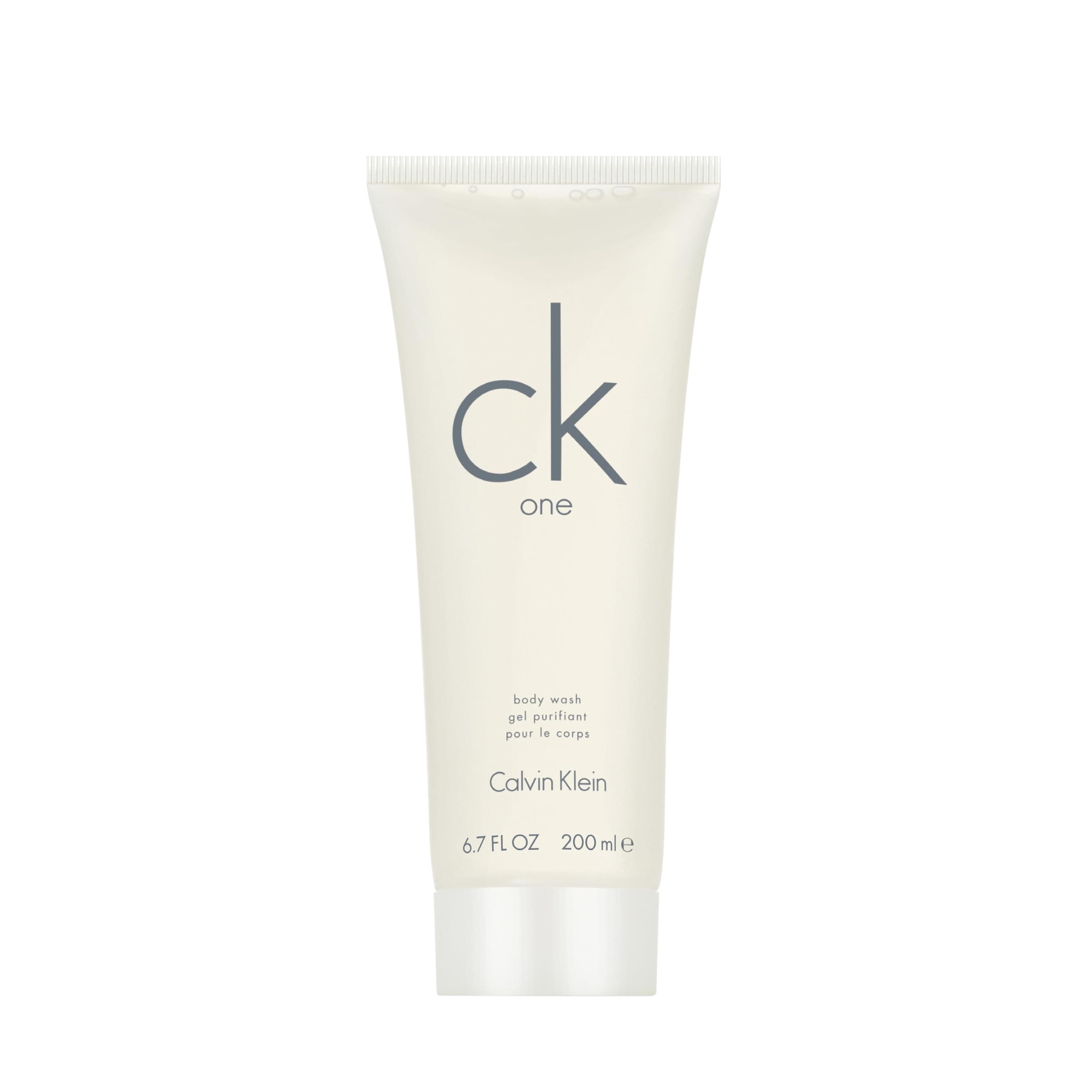 CALVIN KLEIN ck one Hair and Body Wash, 2in1 Duschgel für Haare und Körper, aromatisch-zitrischer Unisex-Duft, 200ml 200 ml (1er Pack)