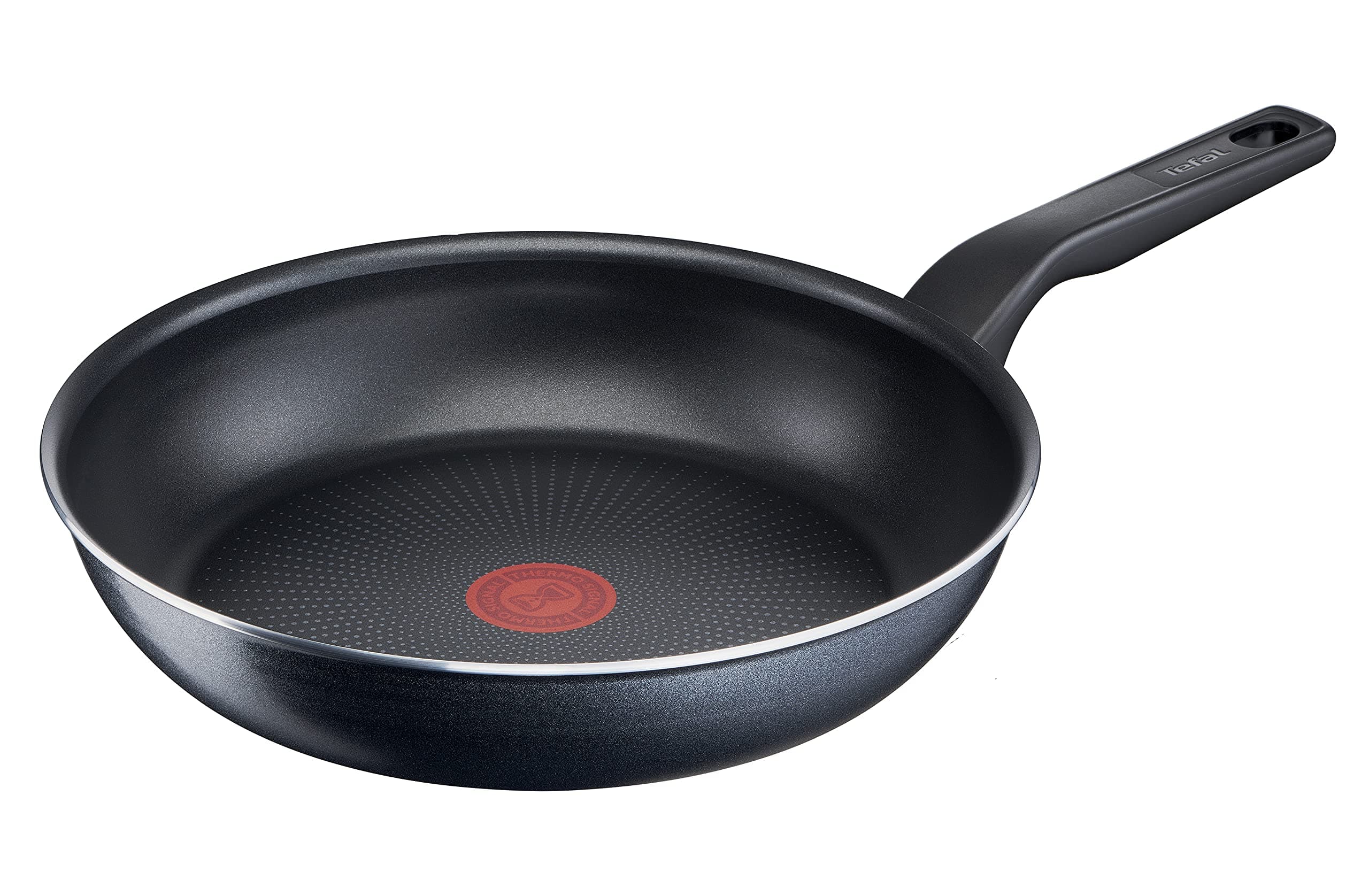 Tefal XL Force Bratpfanne 32 cm extragroß, Antihaftversiegelung, robust, Thermo-Signal bei optimaler Brattemperatur, nicht induktionsgeeignet, backofengeeignet bis 175 Grad, Made in France, C38508 32 cm Bratpfanne