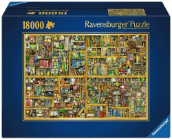 Ravensburger Puzzle 17825 - Magisches Bücherregal XXL - 18.000 Teile Puzzle für Erwachsene und Kinder ab 14 Jahren - XXL Puzzle