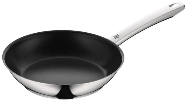 WMF Bratpfanne 24 cm, Edelstahlpfanne, Cromargan Edelstahl beschichtet, backofenfest Selectit! – Bratpfanne 24 cm