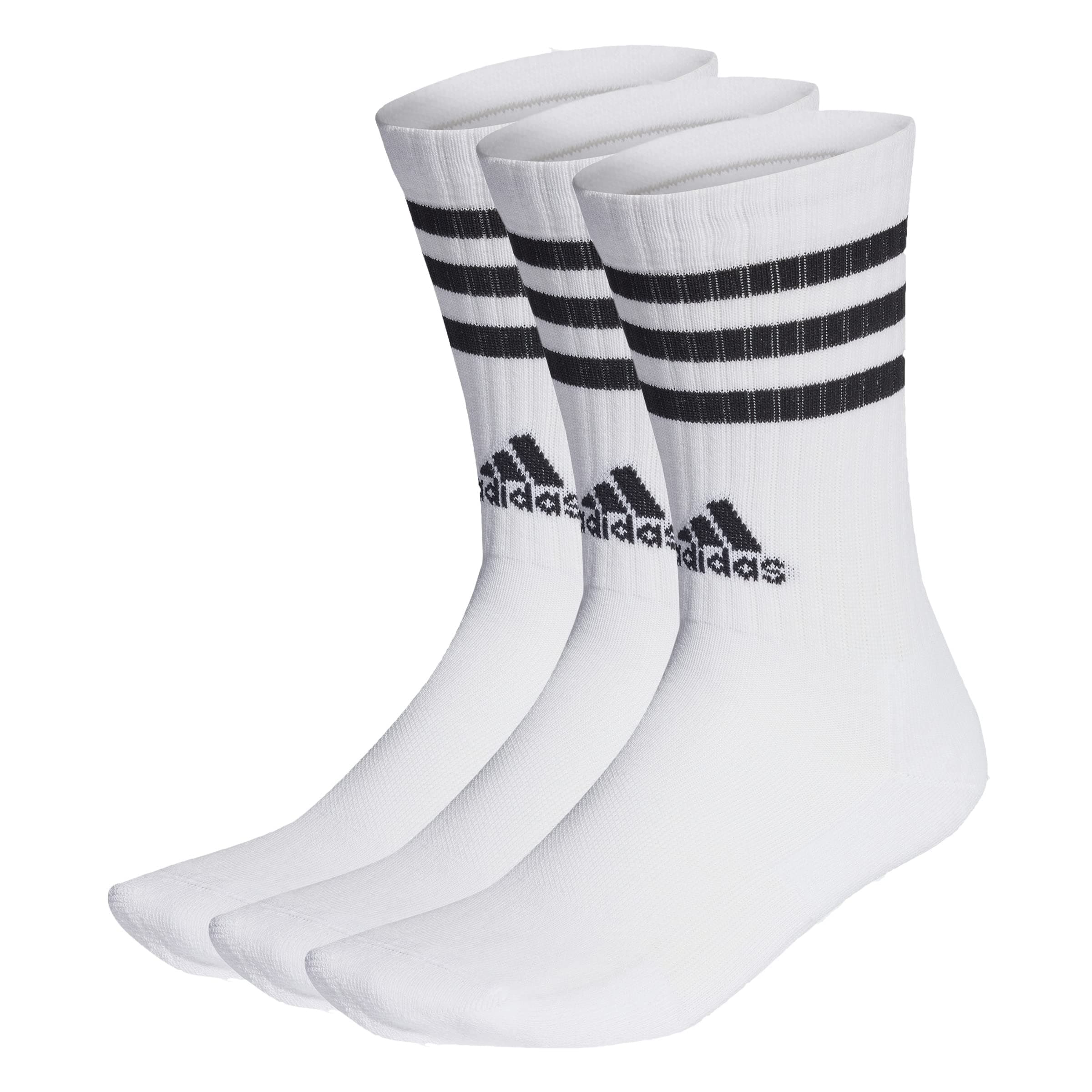 adidas Unisex 3-stripes Cushioned Crew Socks 3 Pairs Crew Socken (3er Pack)