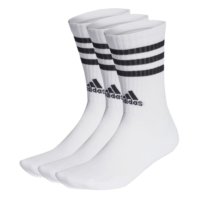 adidas Unisex 3-stripes Cushioned Crew Socks 3 Pairs Crew Socken (3er Pack)