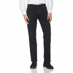 Wrangler Herren Jeans Regular - Mid Waist - Regular Fit - Schwarz W30-W44 44W / 32L Schwarz