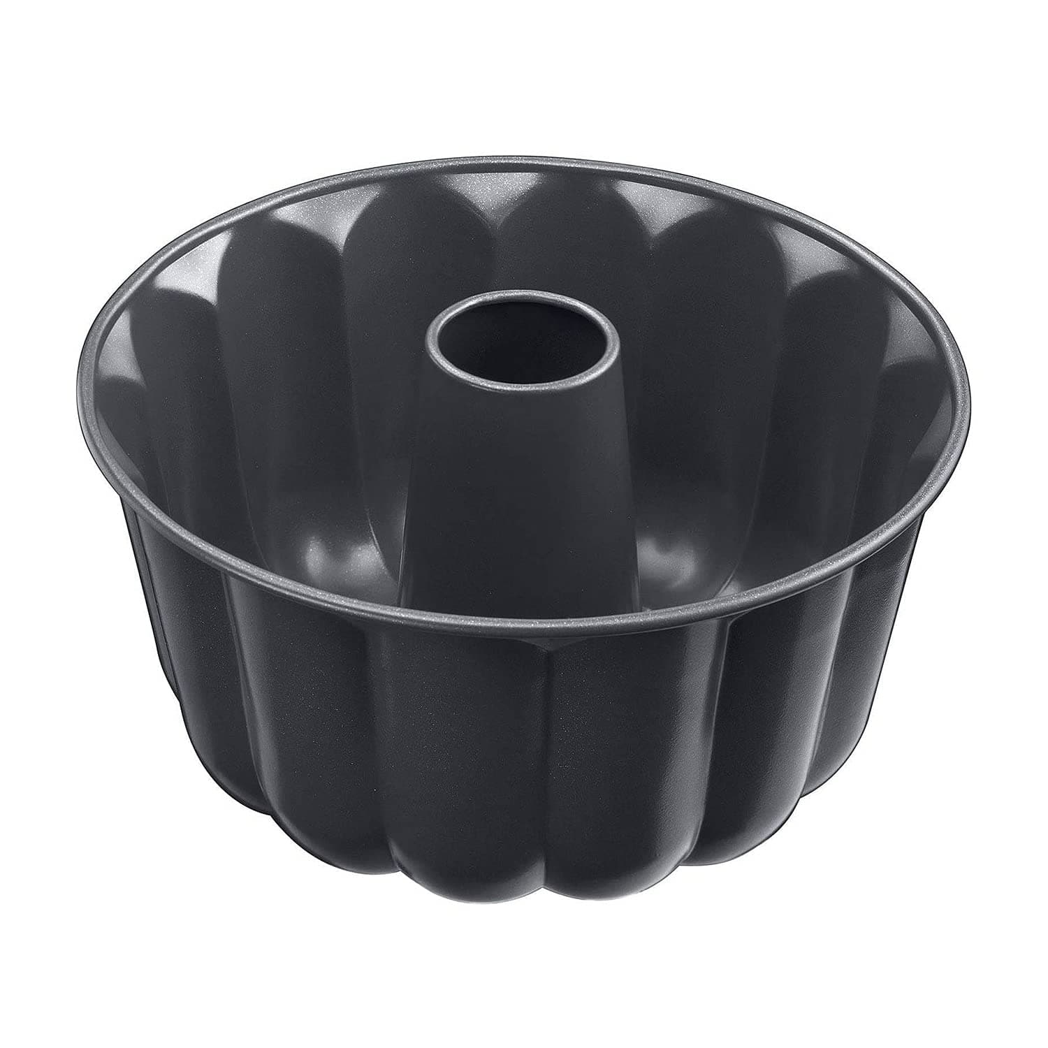 ORIGINAL KAISER Gugelhupfform La Forme Plus Ø24cm, Antihaft beschichtet, schwarz