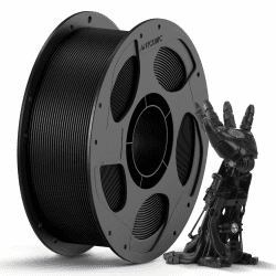 ANYCUBIC PLA Filament 1.75mm Schwarz, Wiederverwendbare Spule PLA, 1KG 3D Drucker Filament, Vakuumverpackung, Intelligente Identifikation Angebot bei HelloDeals