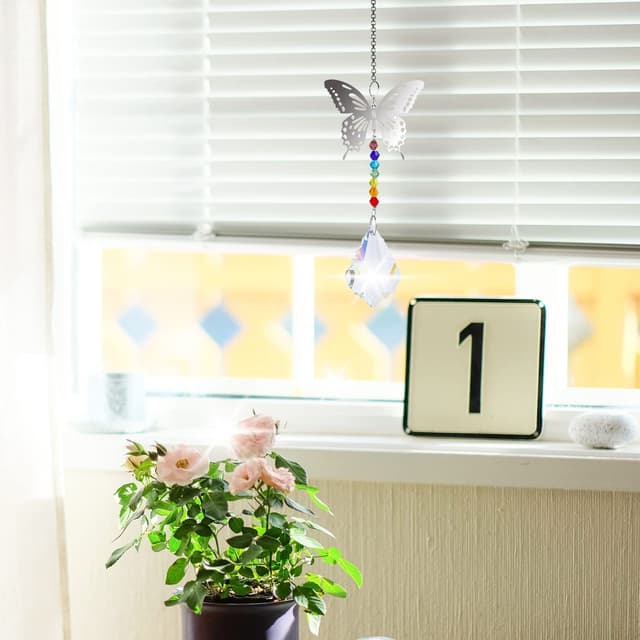 Sonnenfänger, Suncatcher, für Fenster, Wände, Balkone, Schmetterling