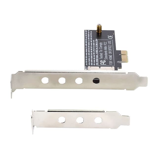 chenyang CY PCI Express Convert Card PCI-E 1X auf 12+16 Pin 2013-2017 Mac Pro Air SSD Convert Card für A1493 A1502 A1465 A1466 12+16Pin to PCI-E X1 Black