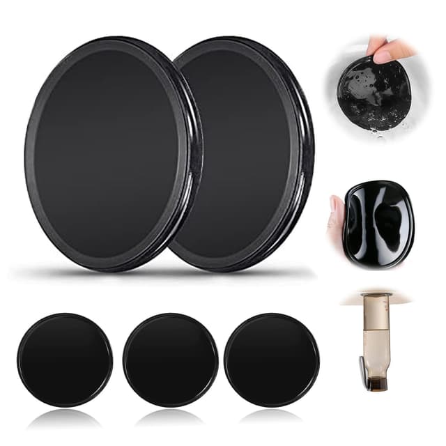 5 Stück Anti Rutsch Pad Auto, Auto Armaturenbrett Anti Rutsch Matten Waschbare Silikon Gel Auto Innenmatte zum Halten von Handy Schlüssel Sonnenbrille Münzen