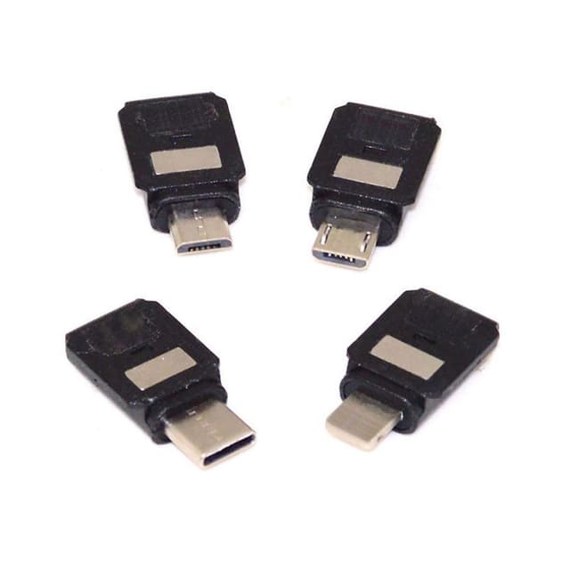 ChenYang 4 Pack USB-C & Micro USB Adapter für Osmo Pocket 1 2 Connector Interface Handheld Gimbal Kamera Zubehör Osmo Pocket 1/2 Connector