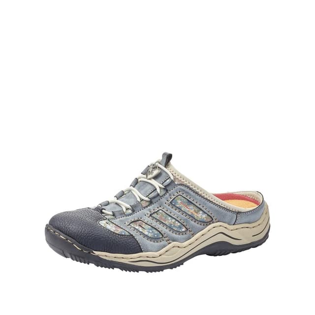 Rieker Damen Slipper L0555, Frauen Slip On,lose Einlage