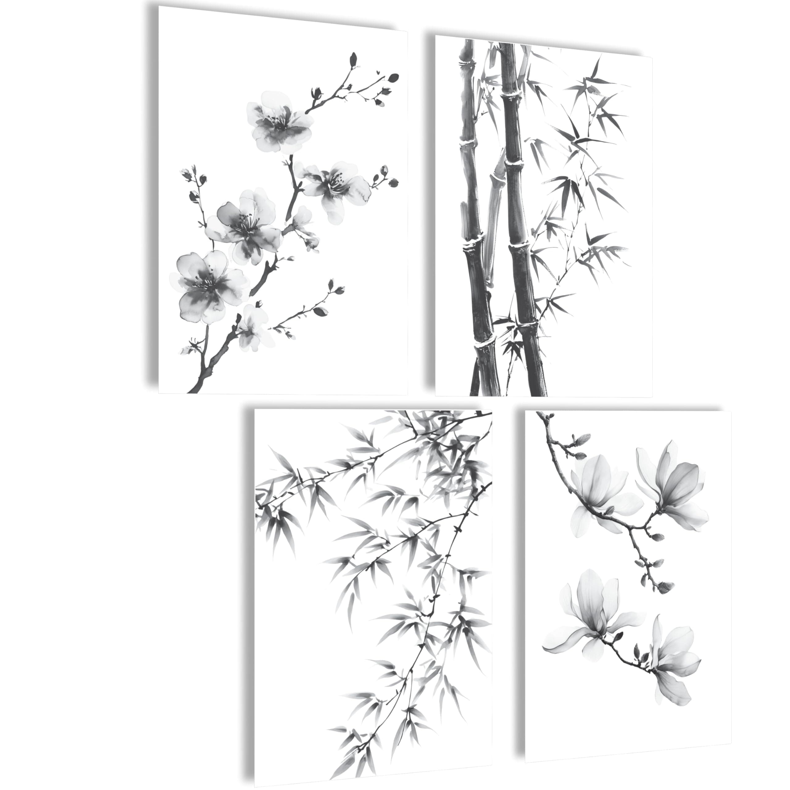 mojoliving Japan Poster Japan Deko Japanische Deko Aesthetic Bilder Anime Japanische Bilder Anime Poster Bilder Wohnzimmer Japan Geschenk (Japan Bamboo)