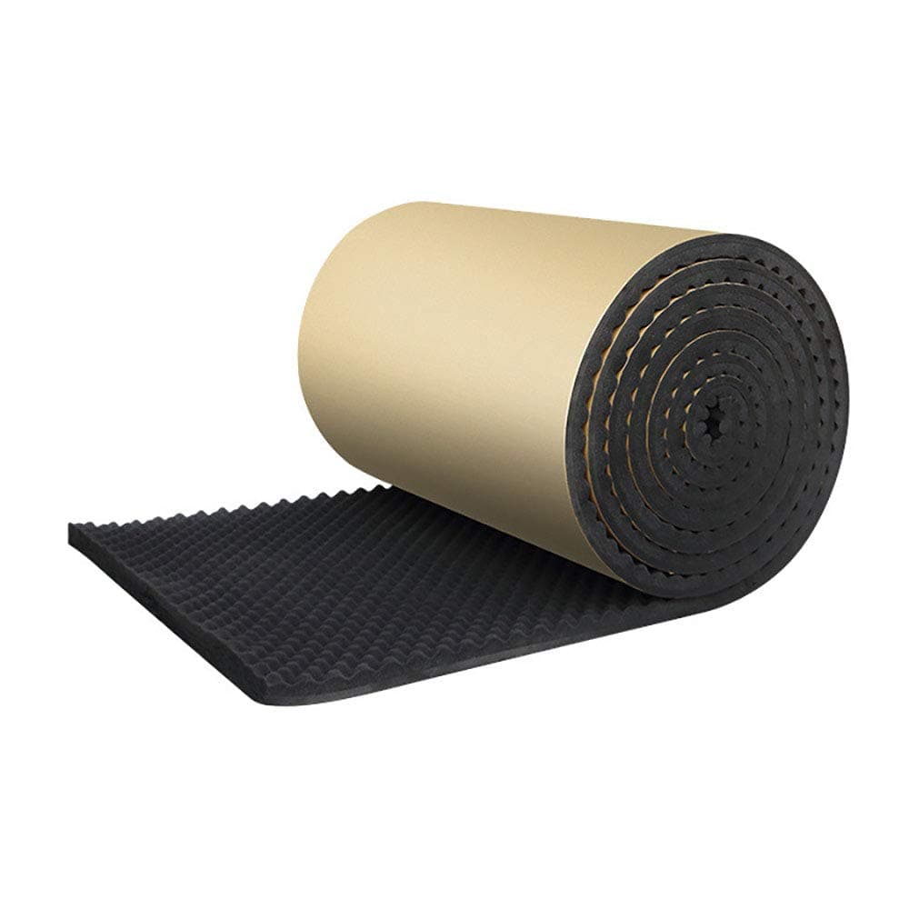 Wowlela Auto Schallschutz Baumwolle,100cm*50cm Selbstklebende Auto Schallschutzmatte, Hochwertige Dämmmatte Auto Schallschutzmatte Dämmung Isolierung Schallschutz für Alle Fahrzeugtypen