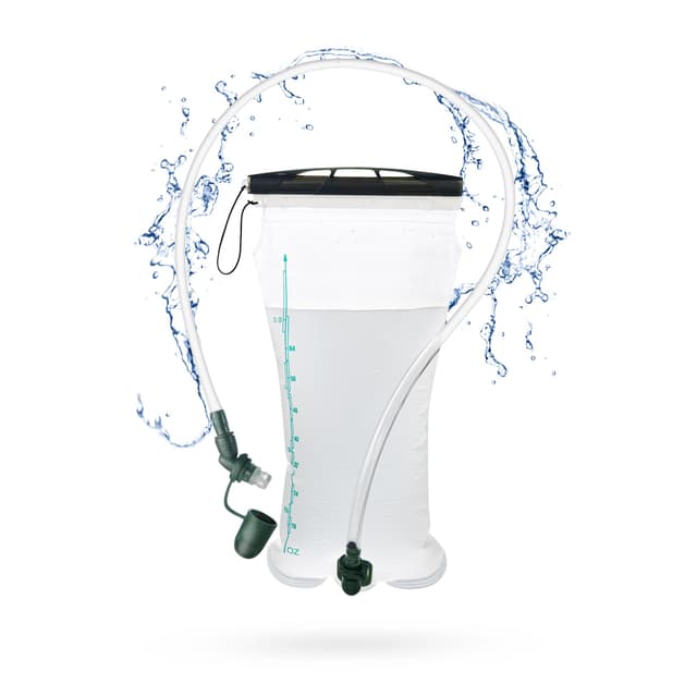 Naturehike TPU Trinkblase leichte tragbare Outdoor Trinkblase mit Trinkaufsatz und Schutzdeckel ideal für Rucksackreisen Wandern Trekking Radfahren und Outdoor Aktivitäten