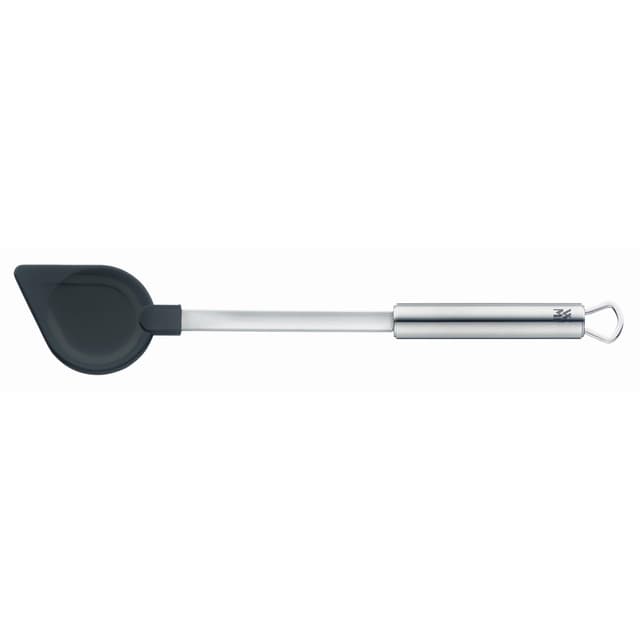 WMF Profi Plus Kochlöffel 32 cm, Cromargan Edelstahl teilmattiert, Silikon spülmaschinengeeignet, hitzebeständig bis 200°C 32 cm A Single