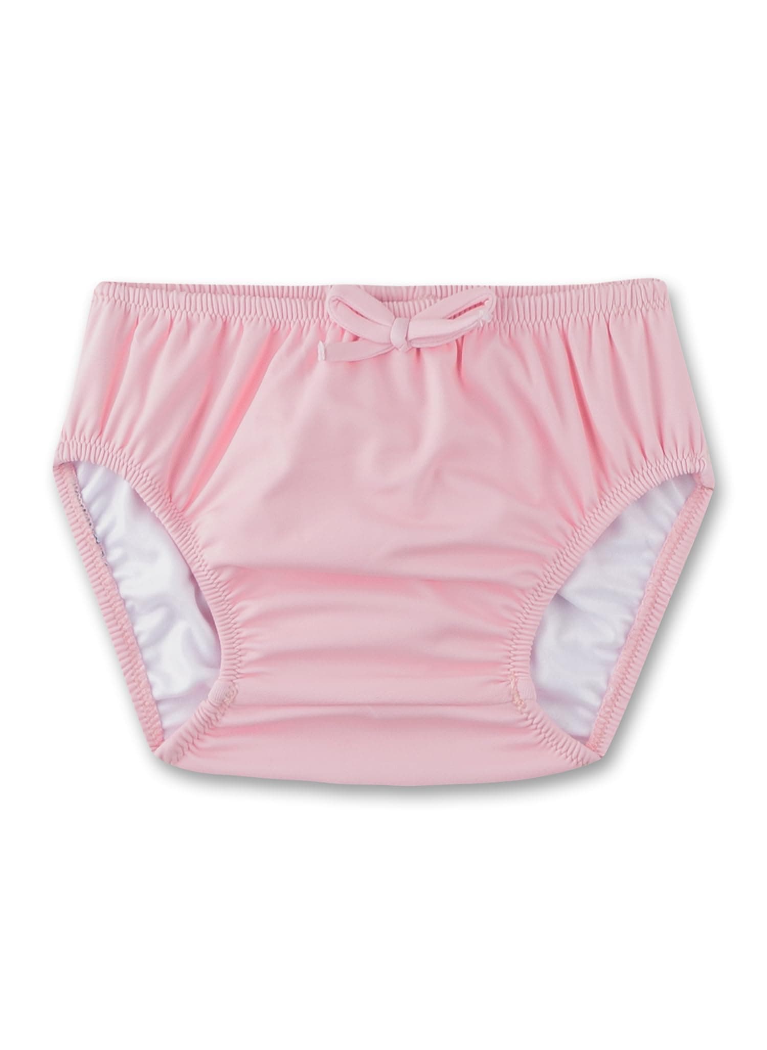 Sanetta Schwimmwindel rosa | Praktischer und nachhaltiger Badeslip aus recyceltem Polyester-Mix für Mädchen. Bademode für Babys 086