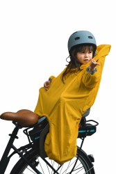 Regenschutz für Kinderfahrradsitz Einzigartig Senfgelb