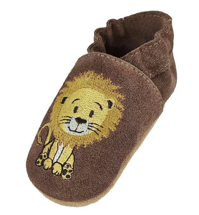 Beck Jungen Krabbelschuh Motiv Lauflernschuh 16/17 EU Braun