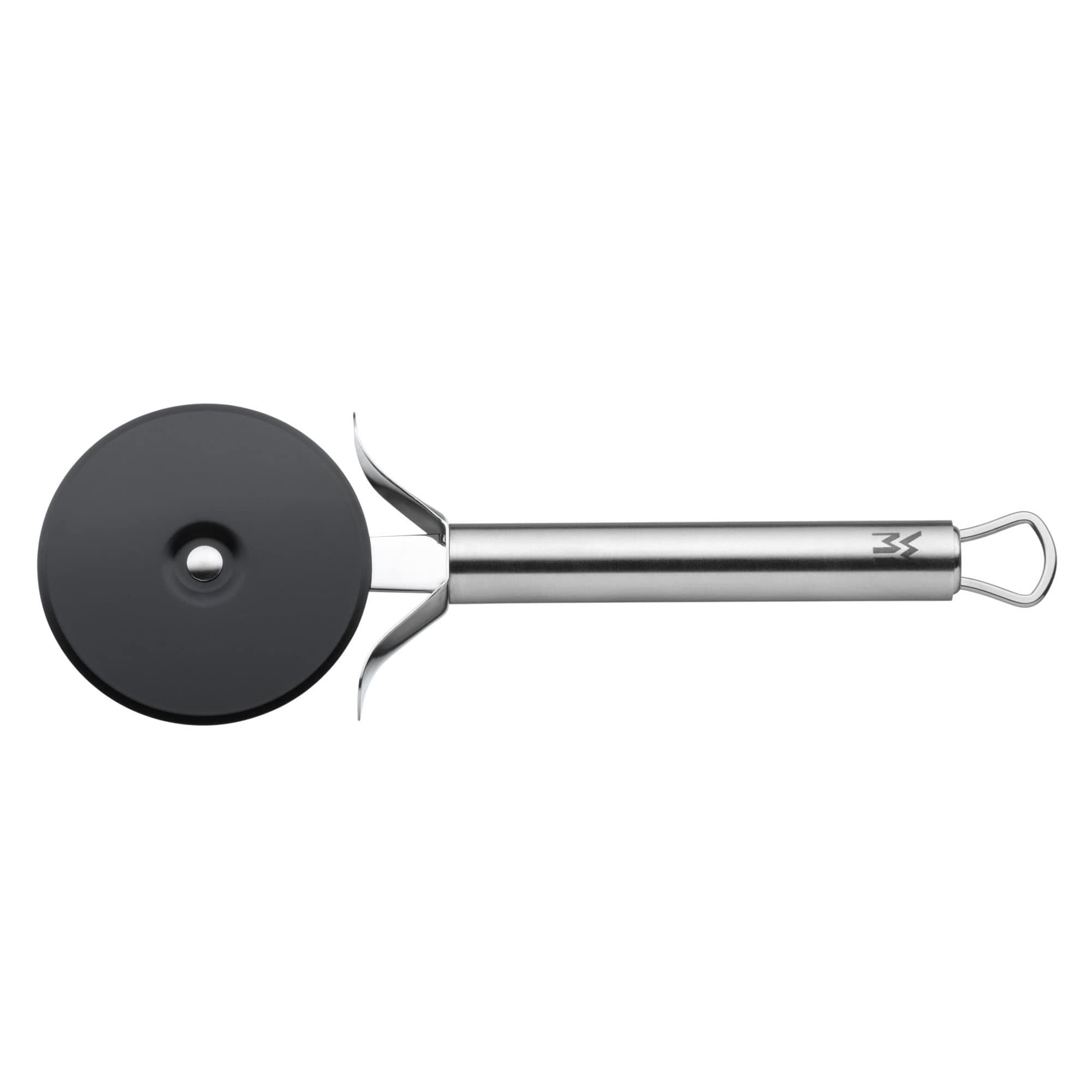 WMF Profi Plus Pizzaschneider 19,8 cm, Teigrad beschichtet, Pizzaroller, Pizza Cutter, Cromargan Edelstahl teilmattiert, spülmaschinengeeignet Profi Plus – Pizzaschneider - Beschichtet
