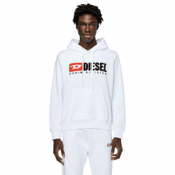 Diesel Herren S-Ginn-Hood-div Felpa Kapuzenpullover Angebot bei HelloDeals