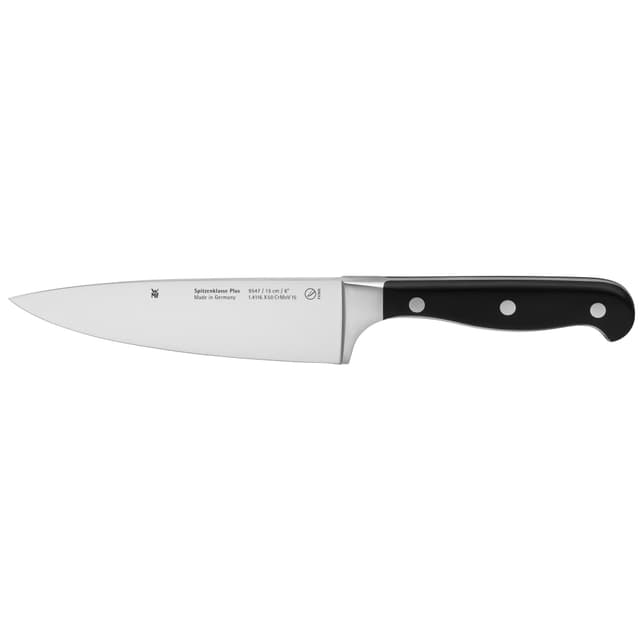 WMF Spitzenklasse Plus Kochmesser 30 cm, Made in Germany, Messer geschmiedet, Küchenmesser. Performance Cut, Spezialklingenstahl, Klinge 15 cm