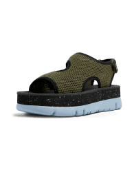 Camper Damen Oruga Up K201544 Sandal, Grün 006, 36 EU