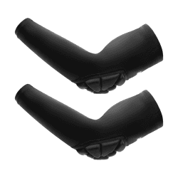 Armlinge Ellenbogenpad Kompression Fußball Ellenbogenschoner Basketball Armstulpe Youth Erwachsener Ellenbogenbandagen Torwart Schützende Shooter Sleeve Handball Volleyball Ellenbogenschutz