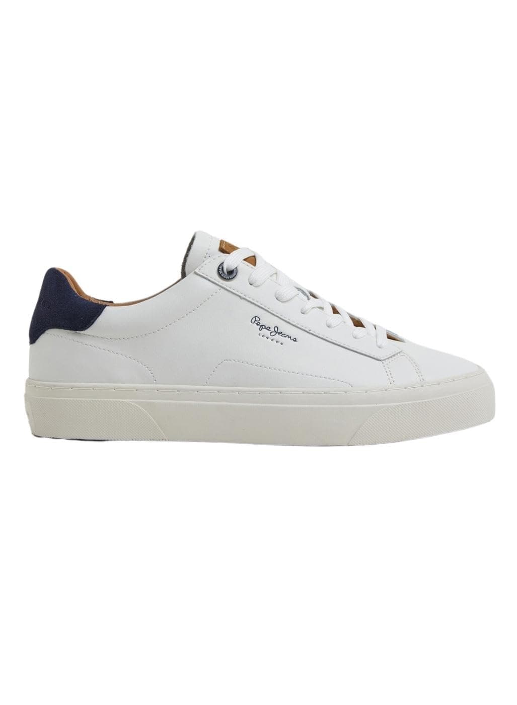 Pepe Jeans Herren Yogi Original Sneaker 40 EU Weiß