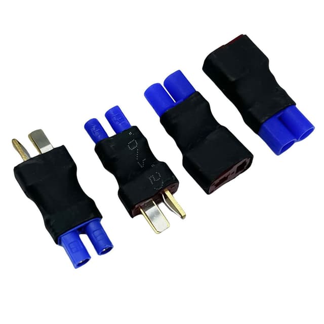2 Paar T-Stecker Stil auf EC2 männlich weiblich RC Stecker Adapter für RC Lipo Batterieanschlüsse