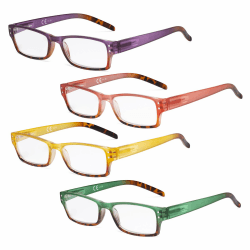 Eyekepper Damen Lesebrille - 4er-Pack Lesehilfe für Damen